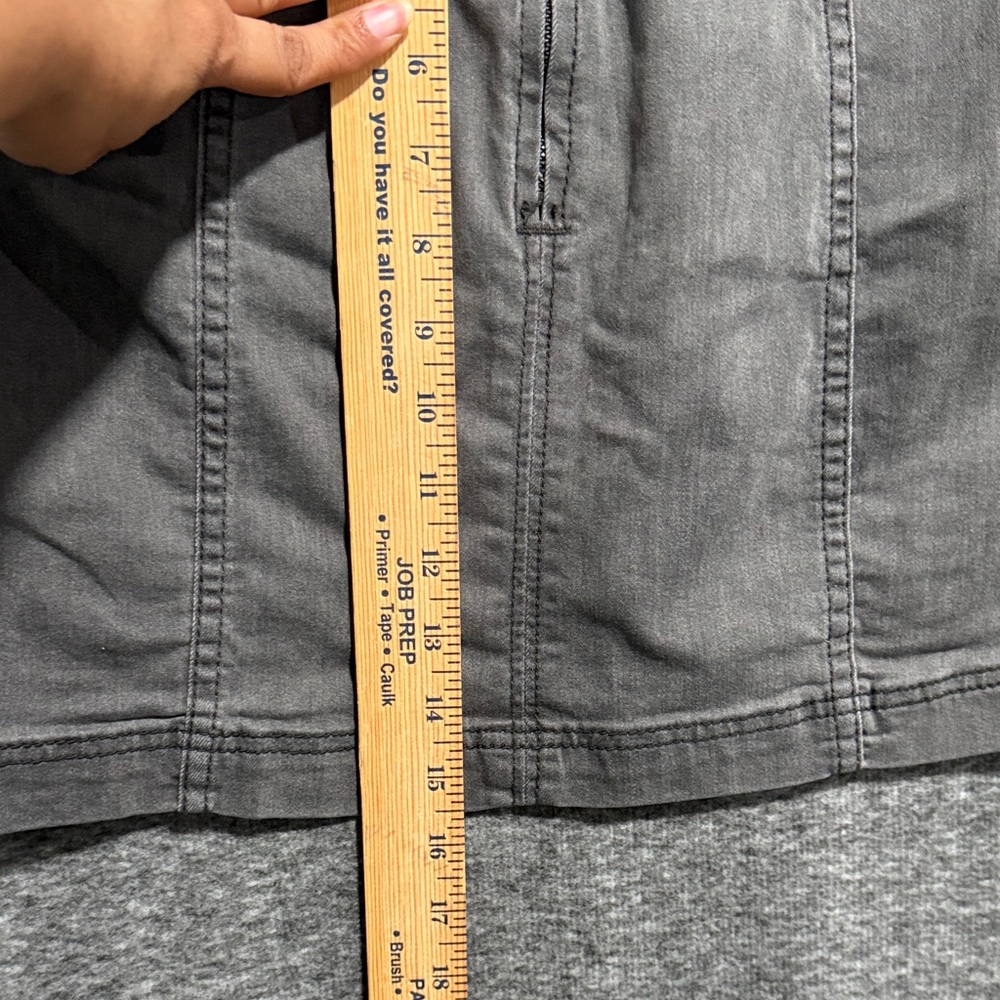 NWT Free People Grey Panel Mini Skirt Women’s Size 4 - Picture 6 of 7